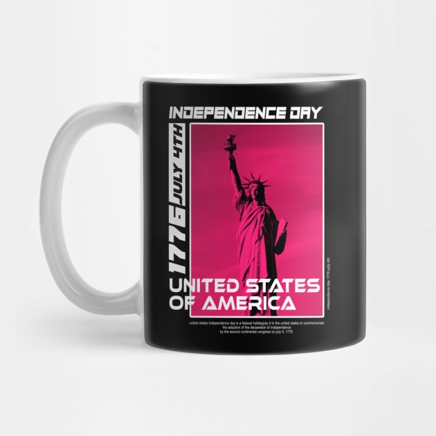 united states independence day july 4th by dinoco graphic